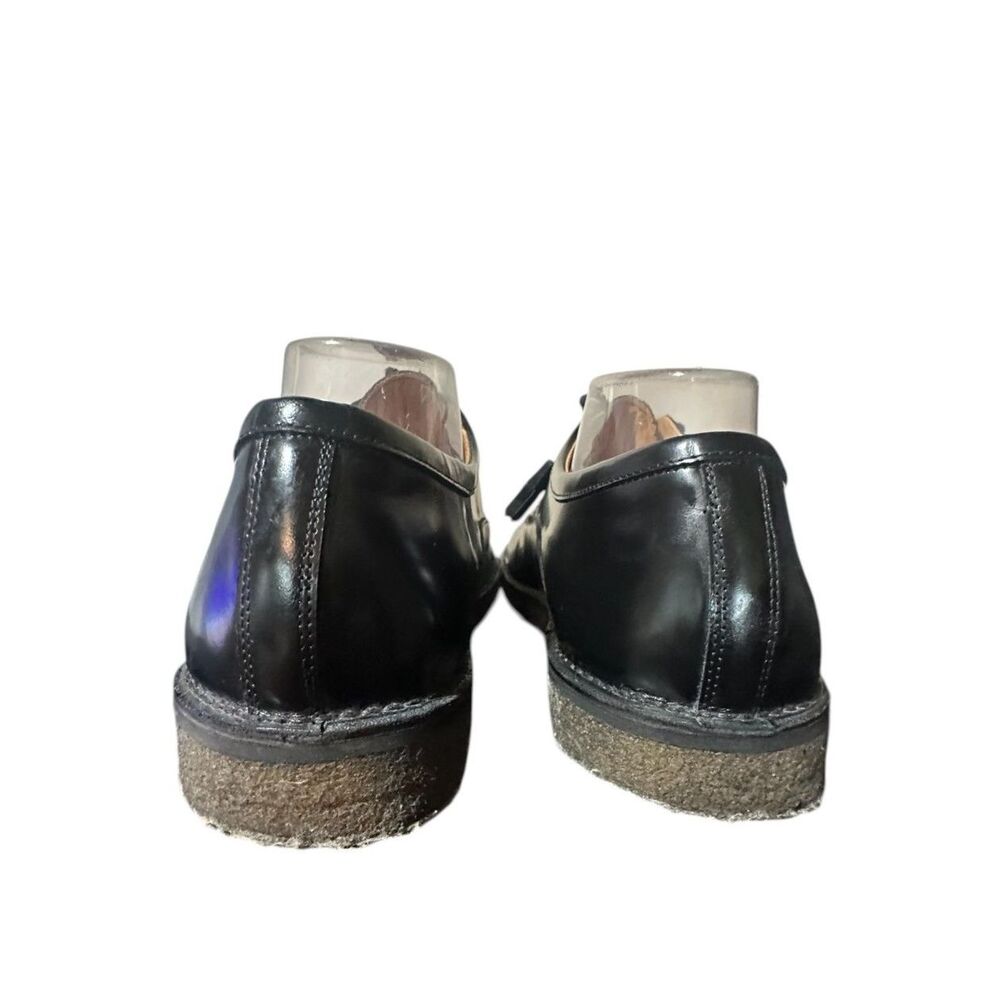 Armando Cabral Black Leather Dress Derby Oxfords Lace Up Sz 42 US 9 Mens Luxury - Picture 5 of 8